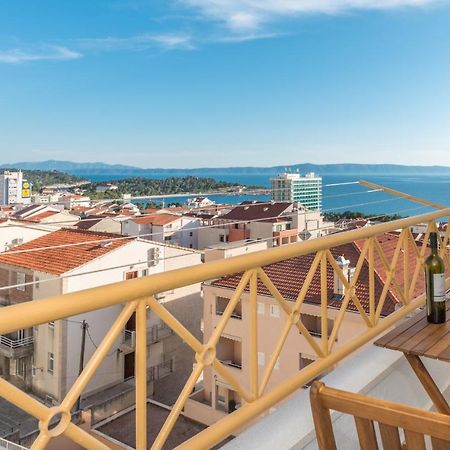 Vista Mare Apartment - 3 Bedroom, Sea View Makarská Exteriér fotografie