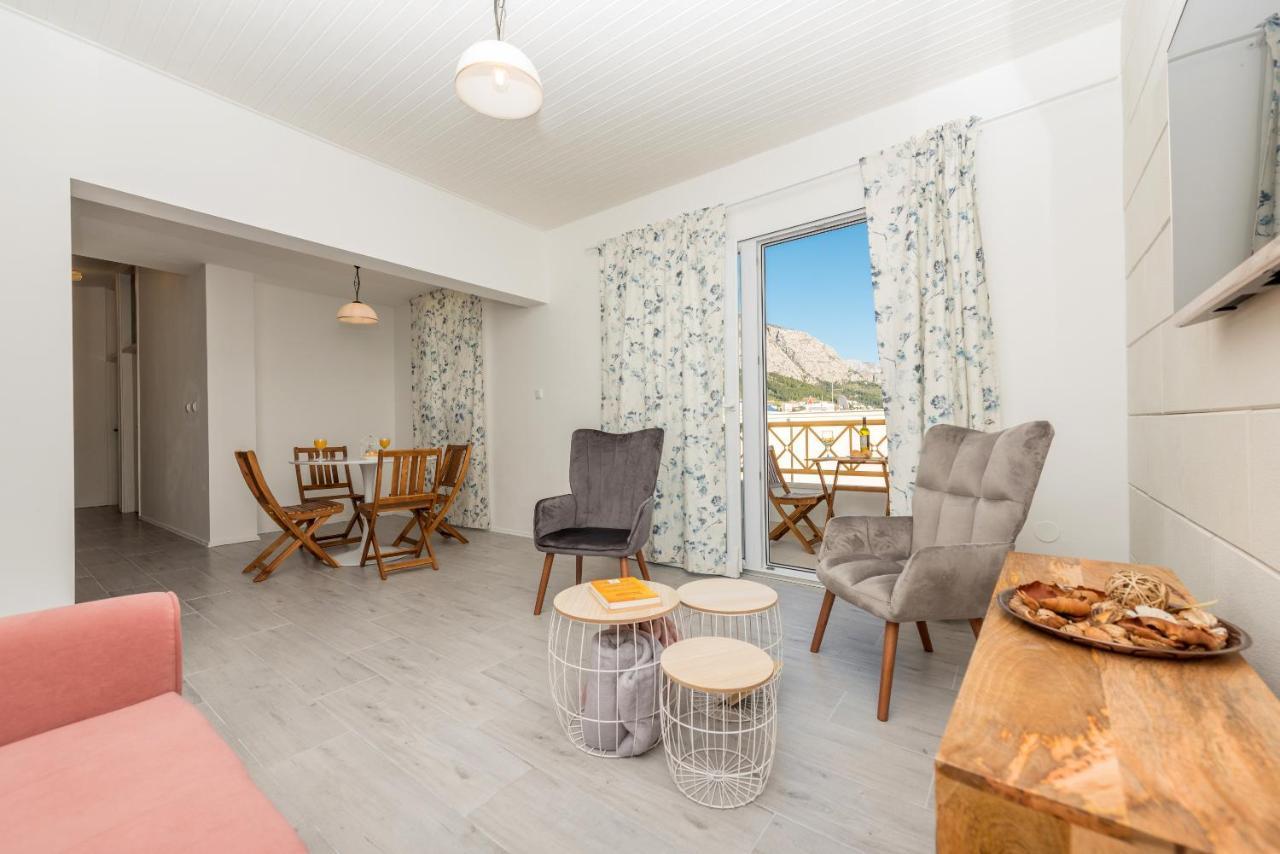 Vista Mare Apartment - 3 Bedroom, Sea View Makarská Exteriér fotografie