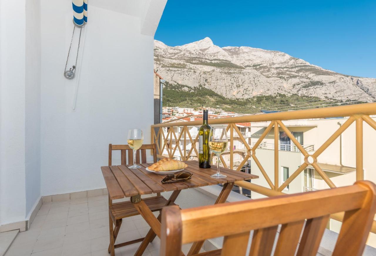 Vista Mare Apartment - 3 Bedroom, Sea View Makarská Exteriér fotografie