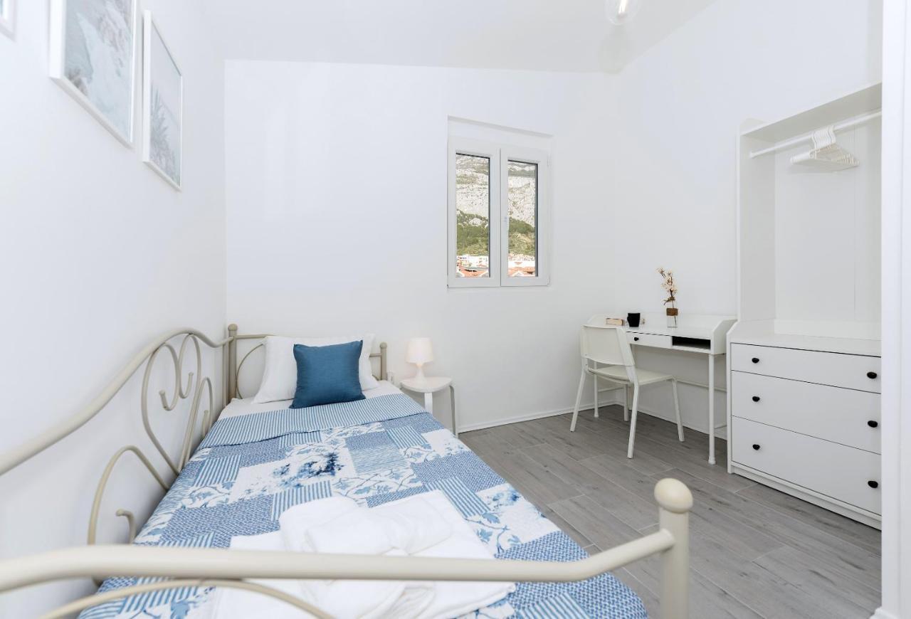 Vista Mare Apartment - 3 Bedroom, Sea View Makarská Exteriér fotografie