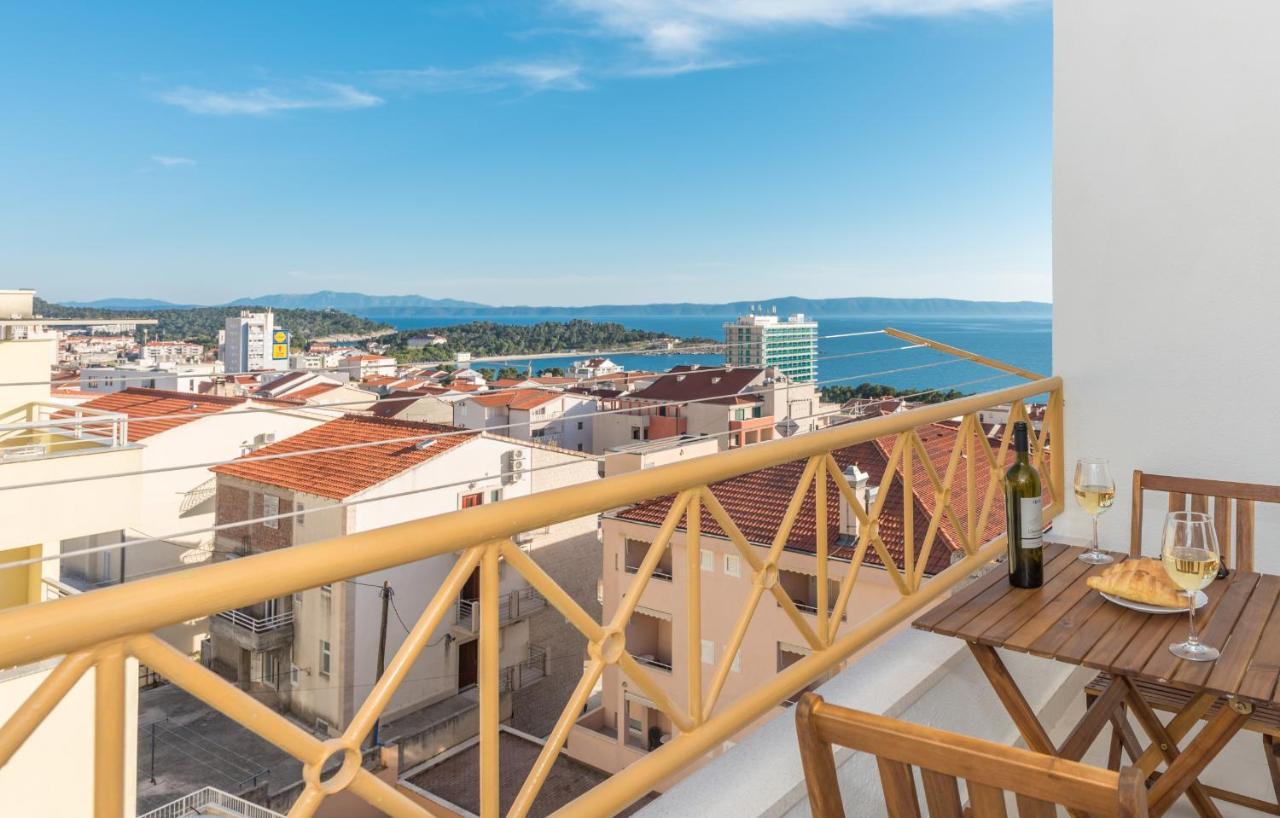 Vista Mare Apartment - 3 Bedroom, Sea View Makarská Exteriér fotografie